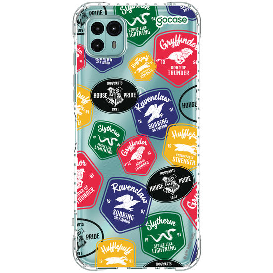 Capinha para celular  Harry Potter - Patches Casas