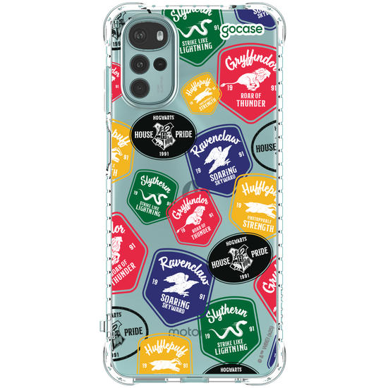 Capinha para celular  Harry Potter - Patches Casas