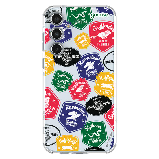 Capinha para celular  Harry Potter - Patches Casas