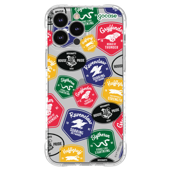 Capinha para celular  Harry Potter - Patches Casas
