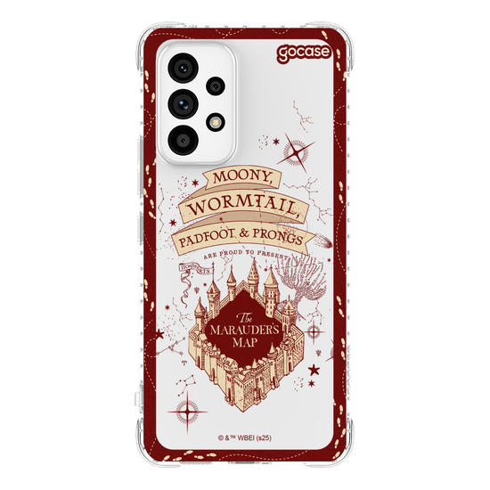Capinha para celular  Harry Potter - Mapa do Maroto