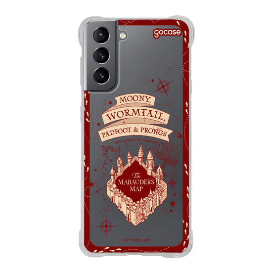 Capinha para celular  Harry Potter - Mapa do Maroto