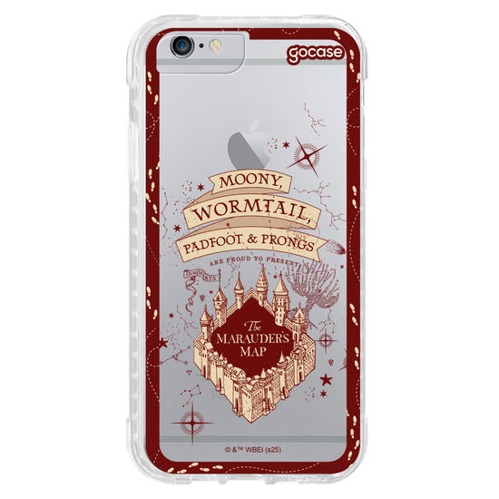 Capinha para celular  Harry Potter - Mapa do Maroto