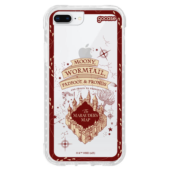 Capinha para celular  Harry Potter - Mapa do Maroto