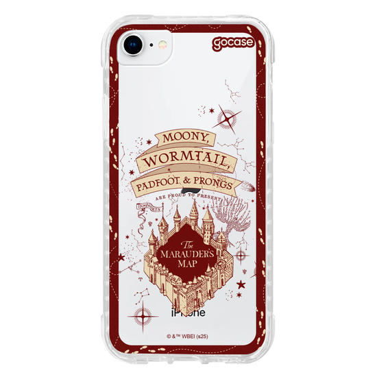 Capinha para celular  Harry Potter - Mapa do Maroto