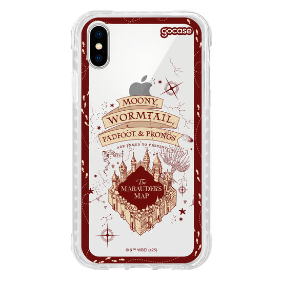 Capinha para celular  Harry Potter - Mapa do Maroto