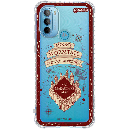 Capinha para celular  Harry Potter - Mapa do Maroto