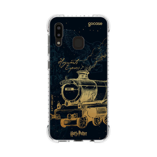 Capinha para celular  Harry Potter - Hogwarts Express Gold