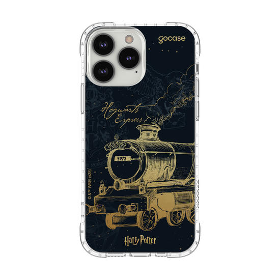 Capinha para celular  Harry Potter - Hogwarts Express Gold