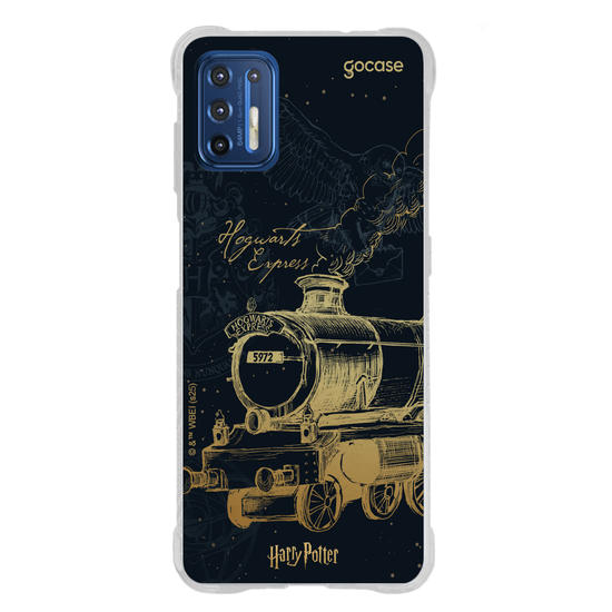 Capinha para celular  Harry Potter - Hogwarts Express Gold