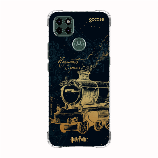 Capinha para celular  Harry Potter - Hogwarts Express Gold