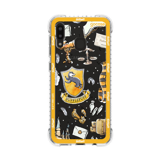 Capinha para celular  Harry Potter - Lufa-Lufa: Patches em Aquarela