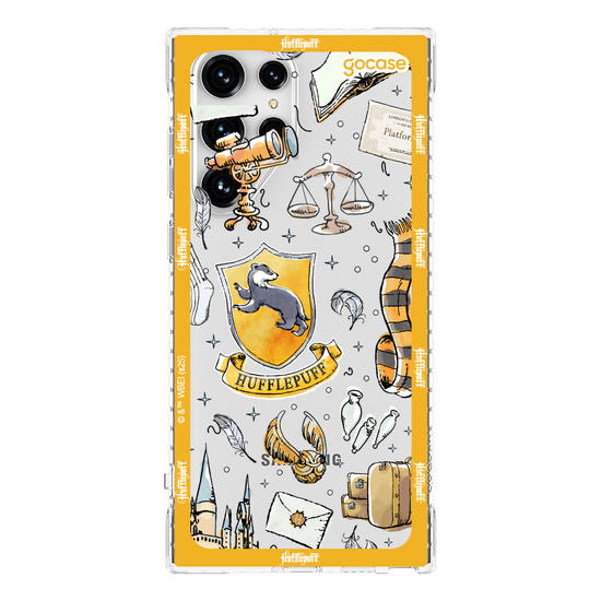 Capinha para celular  Harry Potter - Lufa-Lufa: Patches em Aquarela