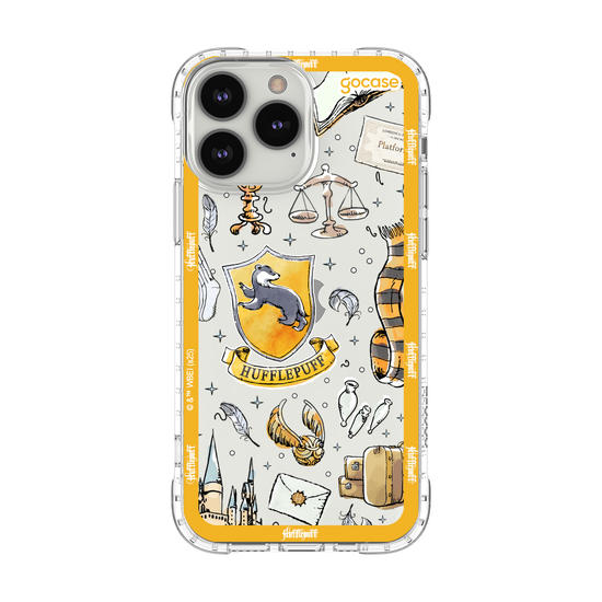 Capinha para celular  Harry Potter - Lufa-Lufa: Patches em Aquarela