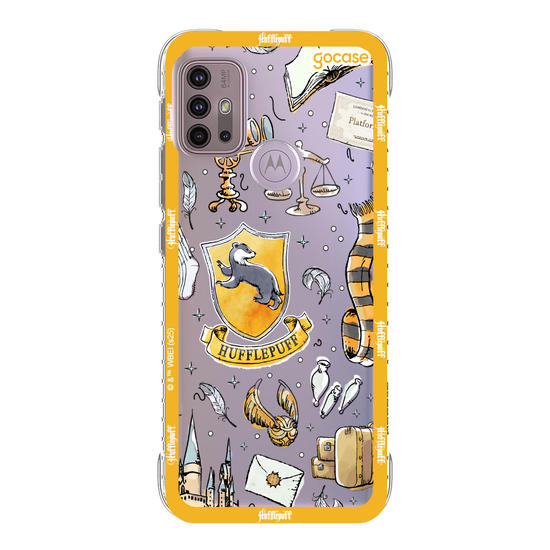 Capinha para celular  Harry Potter - Lufa-Lufa: Patches em Aquarela