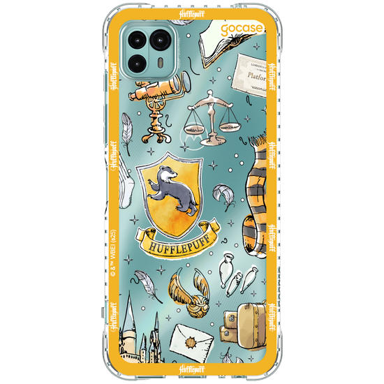Capinha para celular  Harry Potter - Lufa-Lufa: Patches em Aquarela