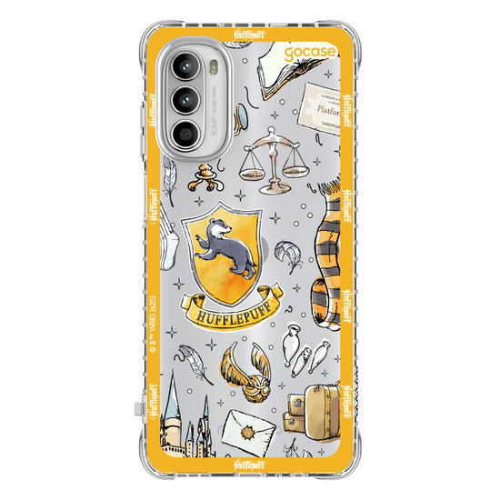 Capinha para celular  Harry Potter - Lufa-Lufa: Patches em Aquarela