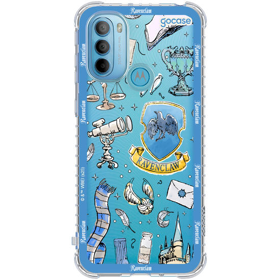 Capinha para celular  Harry Potter - Corvinal: Patches em Aquarela