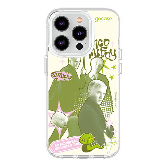 Capinha para celular  Harry Potter - Draco Malfoy: My father will hear!