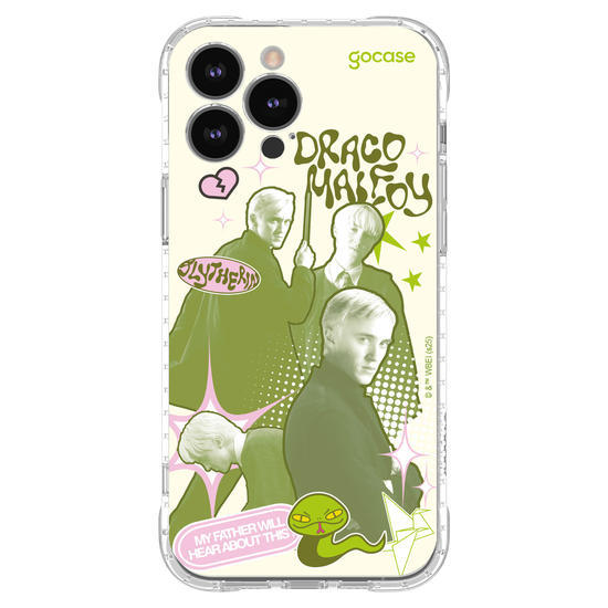 Capinha para celular  Harry Potter - Draco Malfoy: My father will hear!
