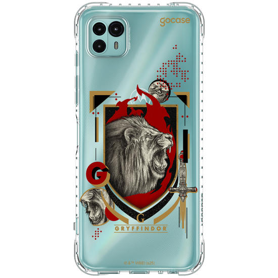 Capinha para celular  Harry Potter - Hogwarts - Escudo Dark Grifinória