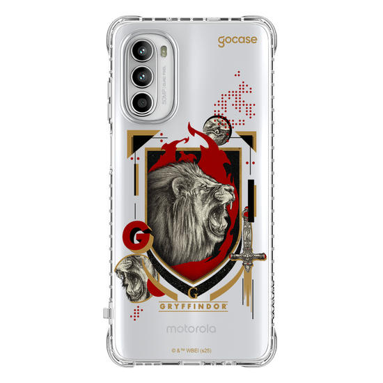Capinha para celular  Harry Potter - Hogwarts - Escudo Dark Grifinória
