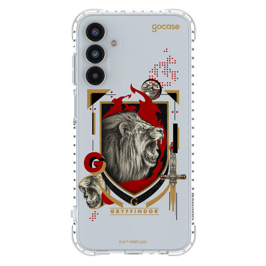 Capinha para celular  Harry Potter - Hogwarts - Escudo Dark Grifinória