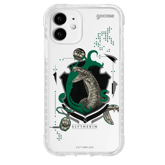 Capinha para celular  Harry Potter - Hogwarts - Escudo Dark Sonserina