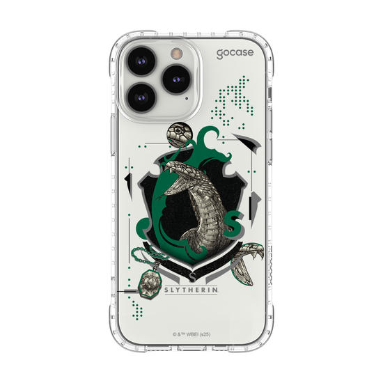 Capinha para celular  Harry Potter - Hogwarts - Escudo Dark Sonserina