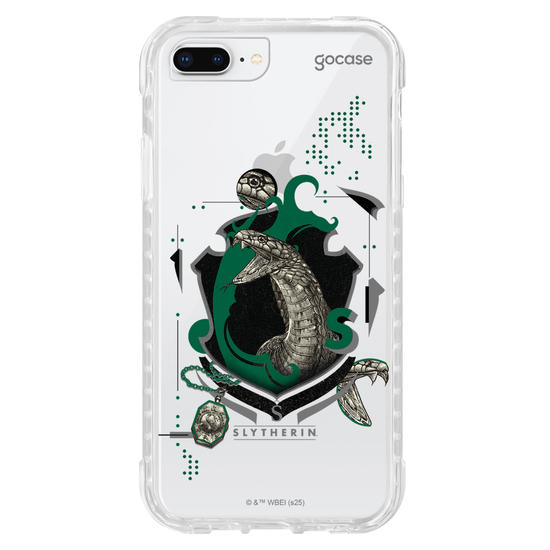 Capinha para celular  Harry Potter - Hogwarts - Escudo Dark Sonserina