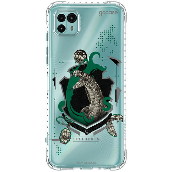 Capinha para celular  Harry Potter - Hogwarts - Escudo Dark Sonserina