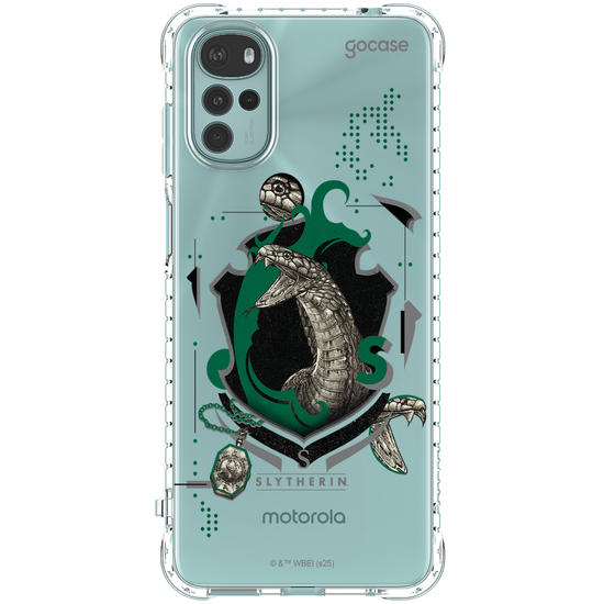 Capinha para celular  Harry Potter - Hogwarts - Escudo Dark Sonserina