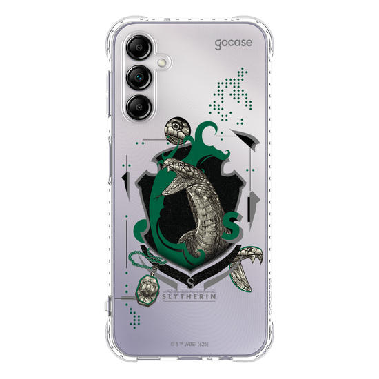 Capinha para celular  Harry Potter - Hogwarts - Escudo Dark Sonserina
