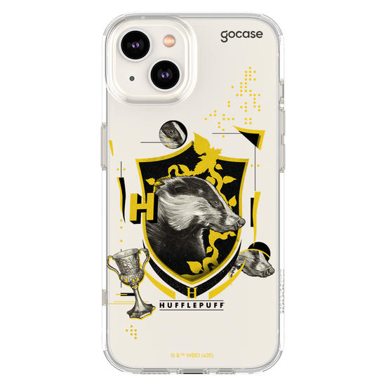 Capinha para celular  Harry Potter - Hogwarts - Escudo Dark Lufa - Lufa