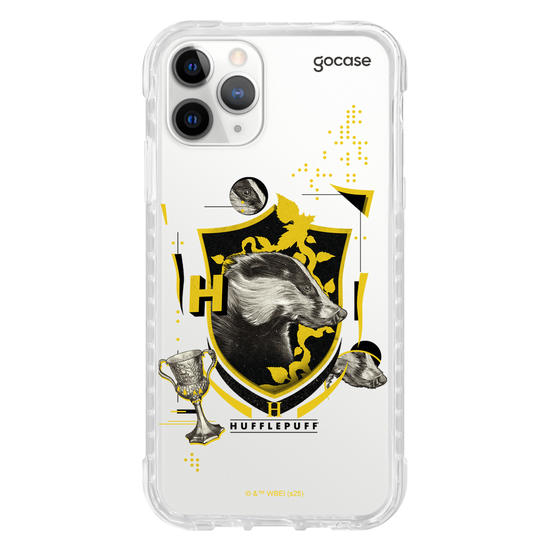 Capinha para celular  Harry Potter - Hogwarts - Escudo Dark Lufa - Lufa