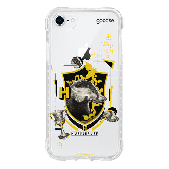 Capinha para celular  Harry Potter - Hogwarts - Escudo Dark Lufa - Lufa