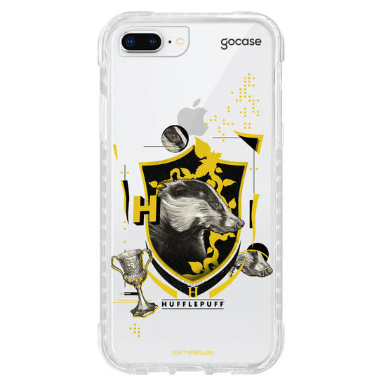 Capinha para celular  Harry Potter - Hogwarts - Escudo Dark Lufa - Lufa