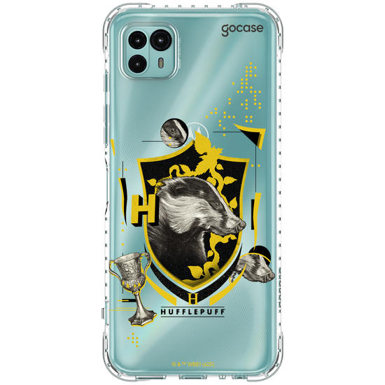Capinha para celular  Harry Potter - Hogwarts - Escudo Dark Lufa - Lufa