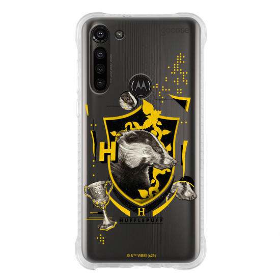 Capinha para celular  Harry Potter - Hogwarts - Escudo Dark Lufa - Lufa