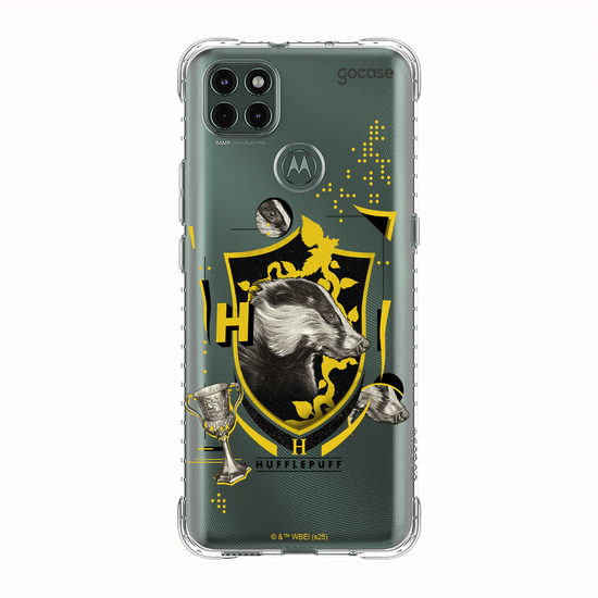 Capinha para celular  Harry Potter - Hogwarts - Escudo Dark Lufa - Lufa