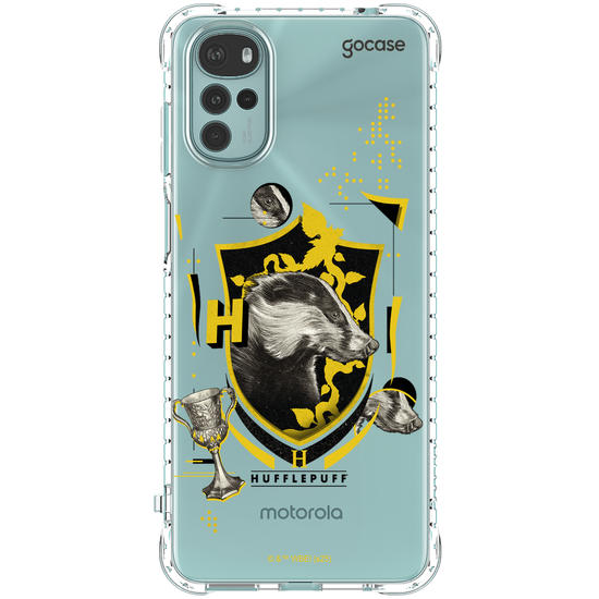 Capinha para celular  Harry Potter - Hogwarts - Escudo Dark Lufa - Lufa
