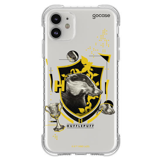 Capinha para celular  Harry Potter - Hogwarts - Escudo Dark Lufa - Lufa