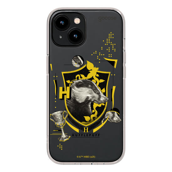 Capinha para celular  Harry Potter - Hogwarts - Escudo Dark Lufa - Lufa