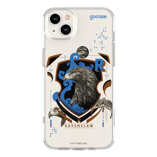 Capinha para celular  Harry Potter - Hogwarts - Escudo Dark Corvinal