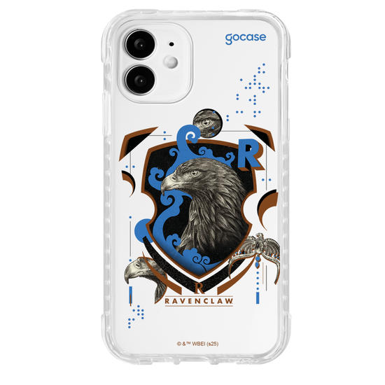 Capinha para celular  Harry Potter - Hogwarts - Escudo Dark Corvinal