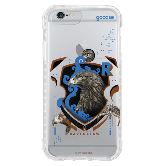 Capinha para celular  Harry Potter - Hogwarts - Escudo Dark Corvinal