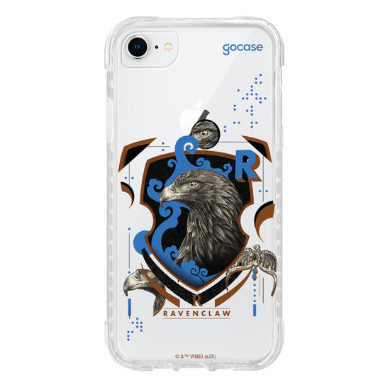 Capinha para celular  Harry Potter - Hogwarts - Escudo Dark Corvinal