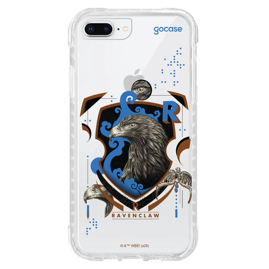 Capinha para celular  Harry Potter - Hogwarts - Escudo Dark Corvinal