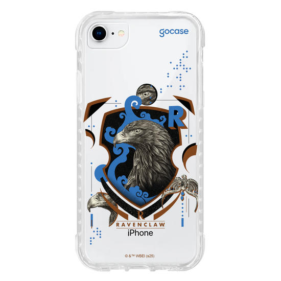 Capinha para celular  Harry Potter - Hogwarts - Escudo Dark Corvinal