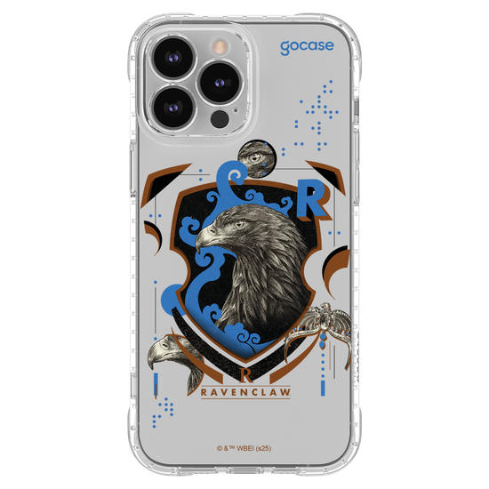 Capinha para celular  Harry Potter - Hogwarts - Escudo Dark Corvinal